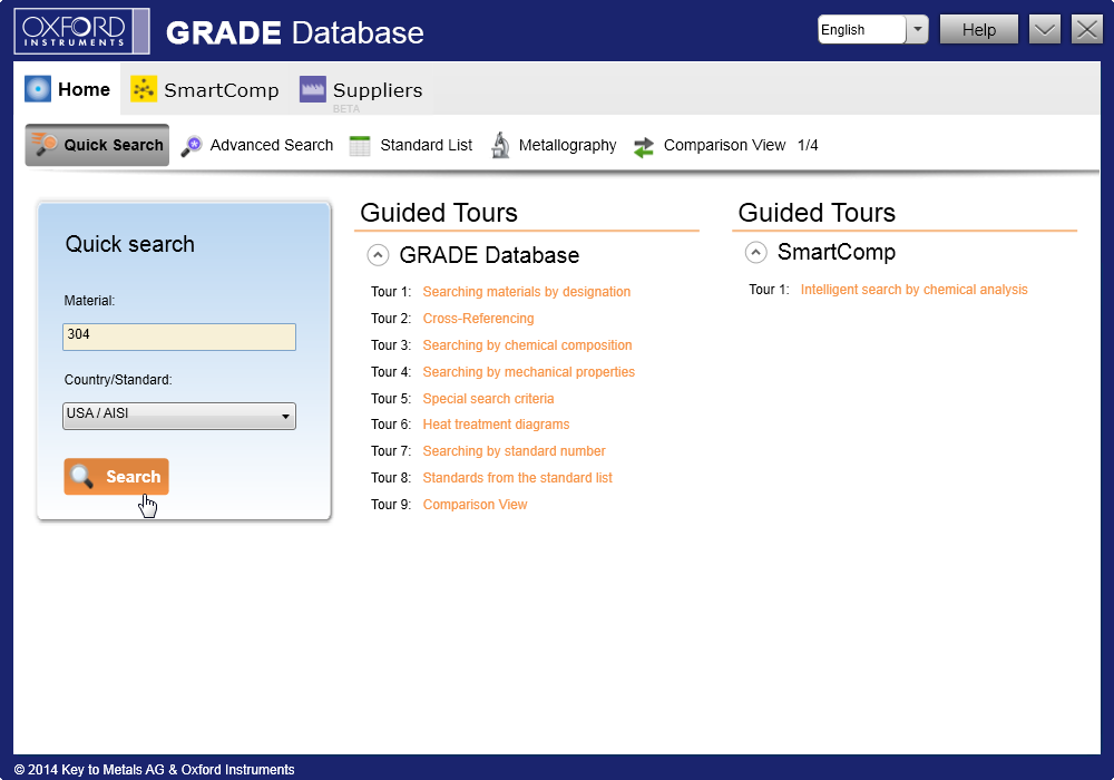 Adding additional materials to Comparison View
