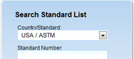 ASTM Materials and Standards: Step 2