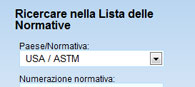 Materiali ASTM Normativa: Step 2