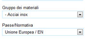 materiali in acciaio inossidabile: Step 1
