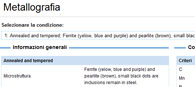 Immagini metallografiche: Step 2