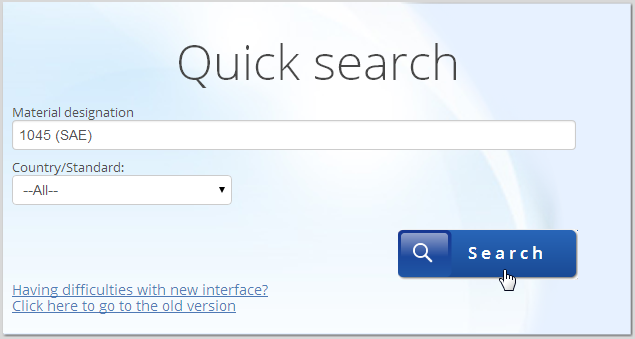 Defining search criteria