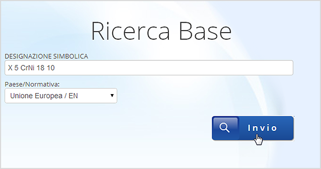 Cercare un materiale di interesse per il confronto